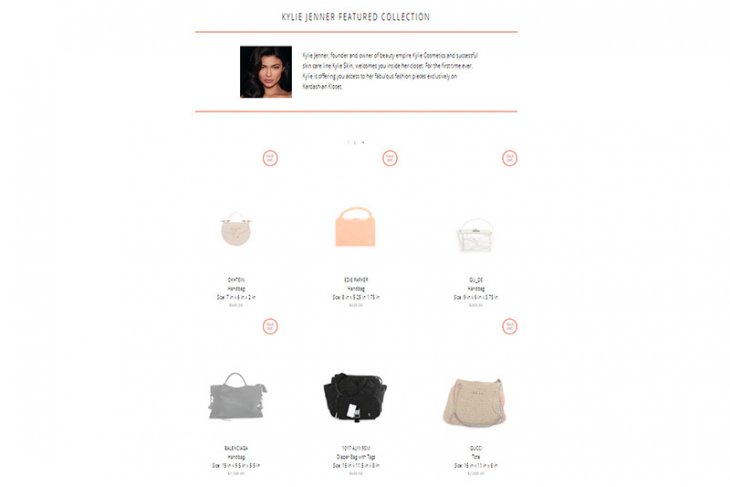Pakaian bekas keluarga Kardashian – Jenner dijual online